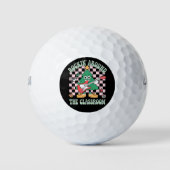 Groovy leraar Xmas Rockin' rond het klaslokaal Golfballen (Voorkant)