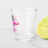 Groovy Let's Go Meisjes Western vrijgezellenfeest Shot Glas (Rechts)