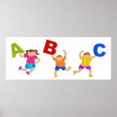 Groovy Letters Poster (Voorkant)