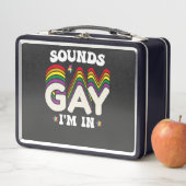Groovy LGBT Pride Klinkt laat me binnen (In situ)