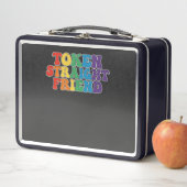 Groovy LGBT Pride Token Rechtgeaarde Vriend (In situ)