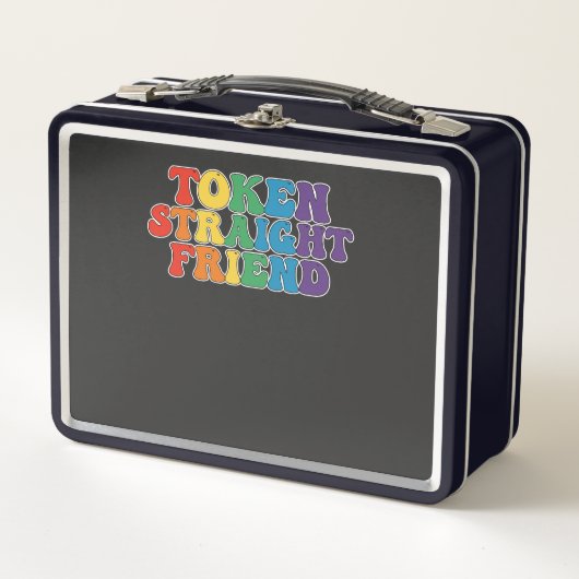 Groovy LGBT Pride Token Rechtgeaarde Vriend (Voorkant)