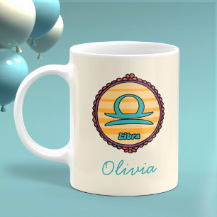 Groovy Libra Custom Koffiemok