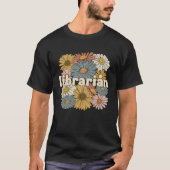 Groovy Librarian Library Worker School Librarian T-shirt (Voorkant)