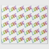 GROOVY LIEFDE CADEAUPAPIER (Vlak)