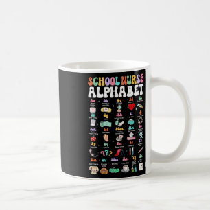 Groovy Lieve Abc Schoolverpleegster Alfabet Terug Koffiemok