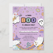 Groovy Little Boo Baby Shower  Kaart (Voorkant)