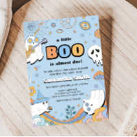 Groovy Little Boo Halloween Baby shower
