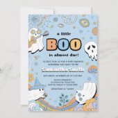 Groovy Little Boo Halloween Baby shower Kaart (Voorkant)