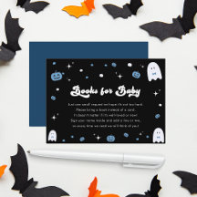 Groovy Little Boy Halloween Boos voor Baby Kaart