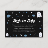 Groovy Little Boy Halloween Boos voor Baby Kaart (Voorkant)