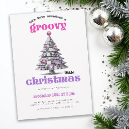 Groovy Little Christmas Disco Bal Kerstfeest Kaart