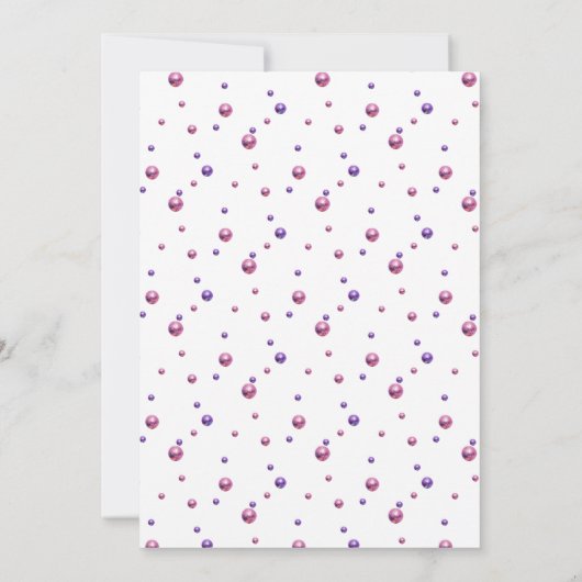 Groovy Little Christmas Disco Ball Christmas Party Kaart (Achterkant)