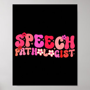 Groovy Logopedist Spraaktaaltherapie Poster