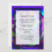 Groovy look Peace Symbol Collage Kaart (Voorkant)