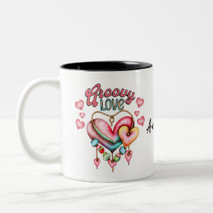 Groovy Love Coffee 11 oz Mok