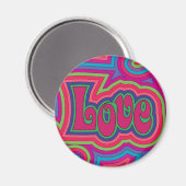 Groovy Love Magnet (Voorkant / Achterkant)