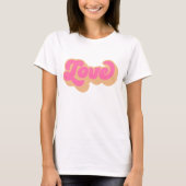 Groovy Love Valentijnsdag Shirt (Voorkant)