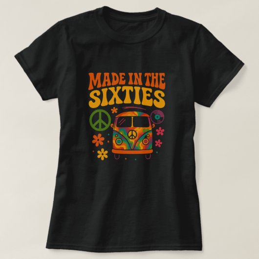 Groovy  Made in the Sixties T-Shirt (Design voorkant)