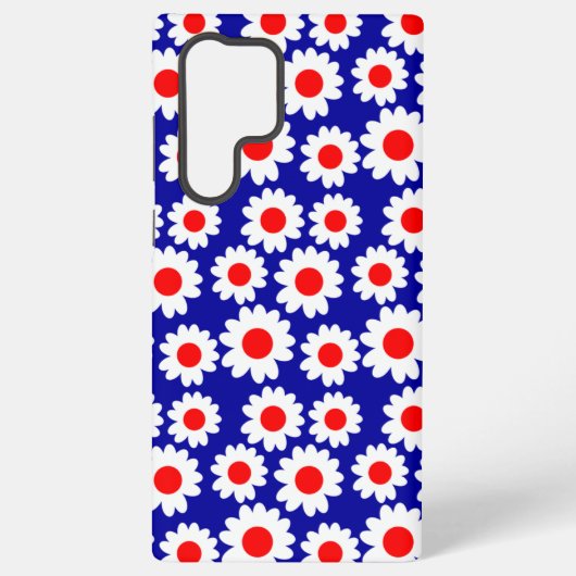 Groovy Madeliefjes Samsung Galaxy Hoesje (Achterkant)
