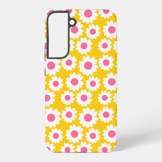 Groovy Madeliefjes Samsung Galaxy Hoesje (Achterkant)