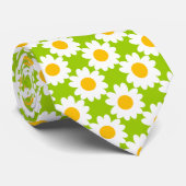 Groovy Madeliefjes Stropdas (Opgerold)