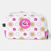 Groovy madeliefjes. toilettasje (Voorkant)