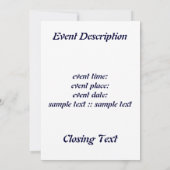 Groovy Magen Kaart (Achterkant)