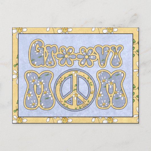 Groovy Mam, Briefkaart (Voorkant)