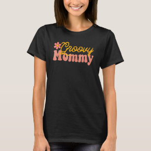 Groovy Mama 60s Aesthetische Nostalgia 1970's Retr T-shirt