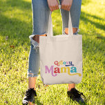 Groovy Mama Colorful Tote Bag<br><div class="desc">Groovy Mama Canvas tas! Het ontwerp bevat retrokleurrijke tekst.</div>