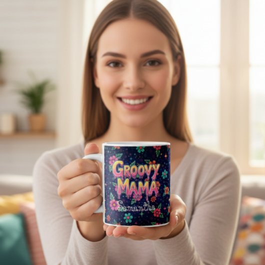 Groovy Mama Custom Mug Koffiemok