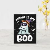 Groovy Mama Is Mijn Boo Halloween Peuter Jongens M Kaart (Gele Bloem)