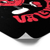 Groovy Mama is mijn Valentijn Schattige Heart Boy  Poster (Hoek)