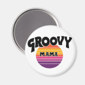 Groovy Mama Magnet (Voorkant / Achterkant)