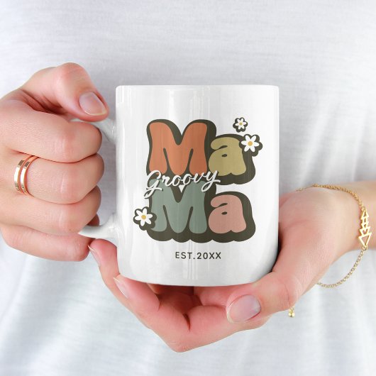 Groovy Mama Retro Koffiemok