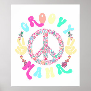 groovy mama, retro, vintage poster