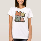 Groovy Mama Retro Womens T-Shirt (Voorkant)
