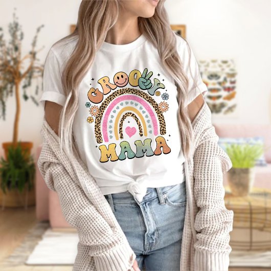 Groovy Mama Shirt, Groovy Mam T-Shirt