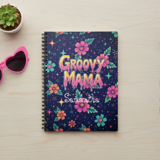 Groovy Mama Spiral Notebook Notitieboek