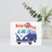 Groovy Man Briefkaart (Staand voorkant)