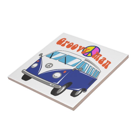 Groovy Man Tegeltje (Zijkant)