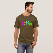 Groovy Mannen T-shirt (Voorkant volledig)