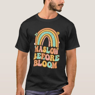 Groovy Maslow voor Bloom SPED Teacher School Psy T-shirt