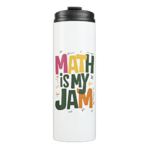 Groovy Math is Mijn Jam Eerste Dag Terug Naar Scho Thermosbeker
