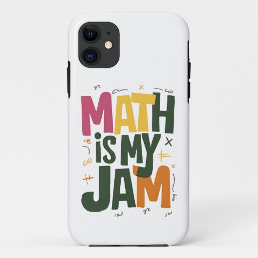 Groovy Math is My Jam Eerste Dag Terug Naar School Case-Mate iPhone Case (Achterkant)