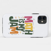 Groovy Math is My Jam Eerste Dag Terug Naar School Case-Mate iPhone Case (Achterkant (horizontaal))