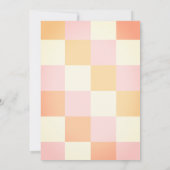 Groovy meisjes dank je kaart (Achterkant)