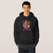 Groovy Mental Health Matters Human Brain Illness A Hoodie (Voorkant volledig)