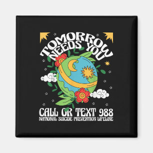 Groovy Mental Health S Be Kind Self Care Retro Tom Magneet